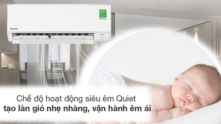 Công nghệ Quiet Mode - Chế độ Quiet của điều hòa Panasonic là gì?