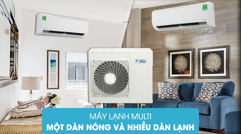 Ưu điểm của hệ thống điều hòa multi Daikin