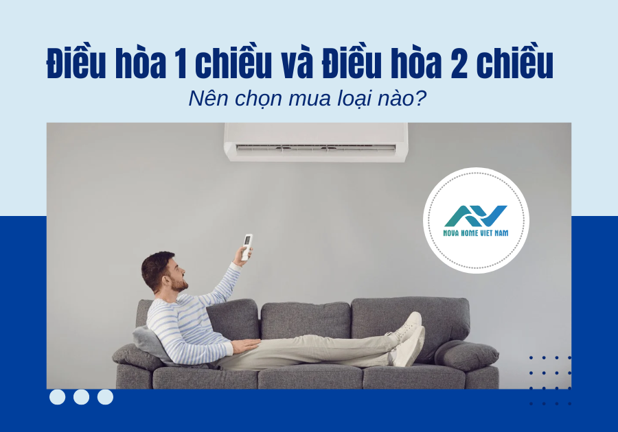 Điều hòa 1 chiều và Điều hòa 2 chiều - Nên chọn mua loại nào?