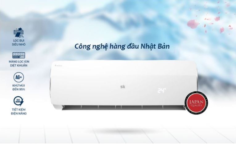 Điều Hòa Sumikura 9000Btu 2 Chiều Inverter APS/APO-H092 GOLD