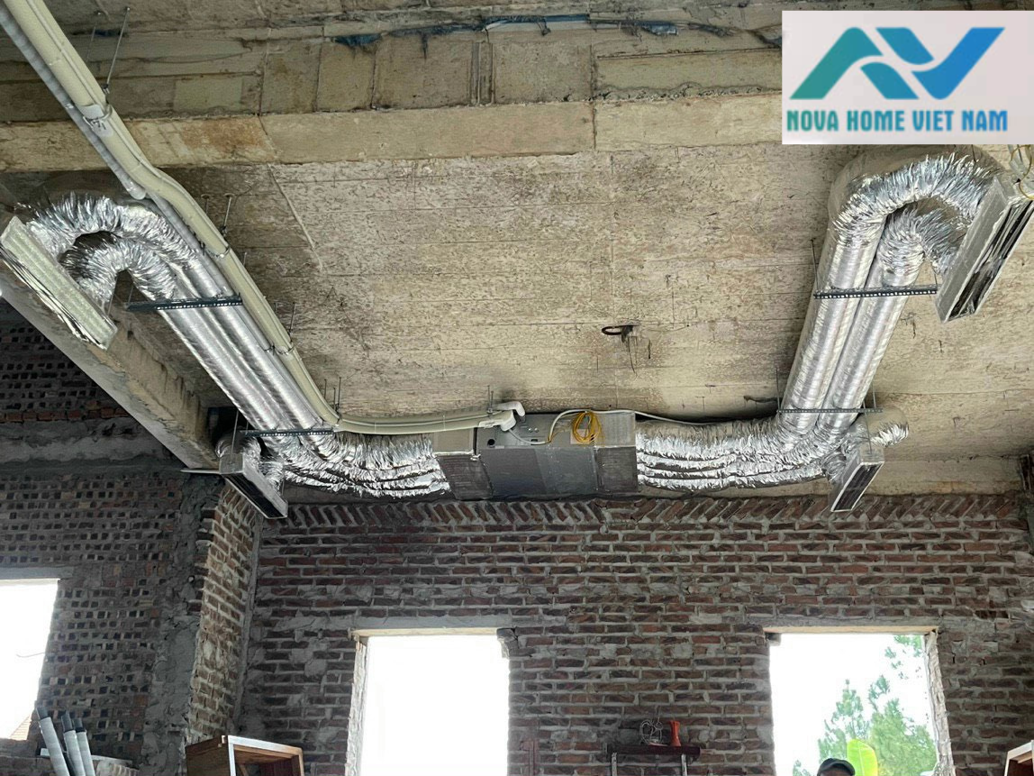 Cấu tạo của điều hòa âm trần nối ống gió