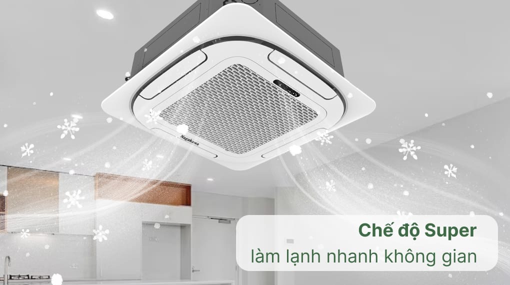 Cấu tạo của điều hòa âm trần