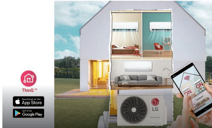 Điều khiển thông minh với LG ThinQ ở mọi lúc, mọi nơi 