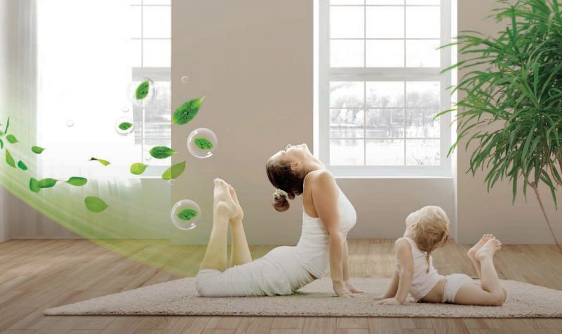 Cung cấp luồng khí trong lành, sạch sẽ cho người dùng 