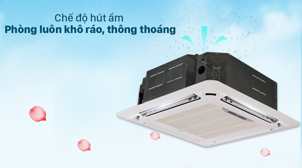 Máy lạnh âm trần Midea 2 HP MCD-18CRN8 - Chế độ hút ẩm