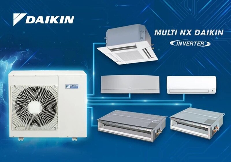 điều hòa multi âm trần giá bao nhiêu, điều hòa multi âm trần 2 dàn lạnh